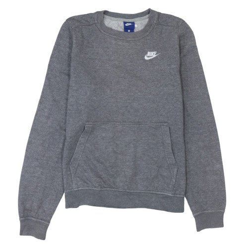 Mens UK Size S Nike Grey Pullover Sweatshirt