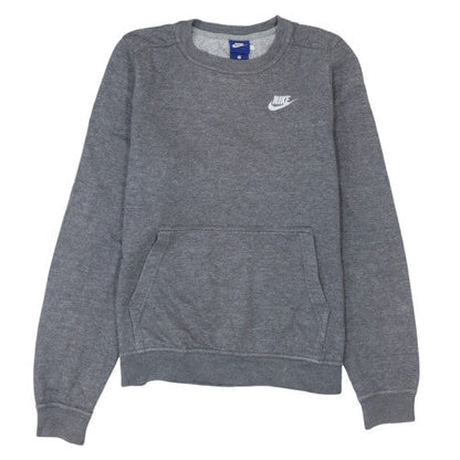 Mens UK Size S Nike Grey Pullover Sweatshirt