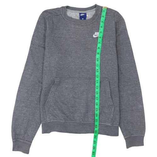 Mens UK Size S Nike Grey Pullover Sweatshirt