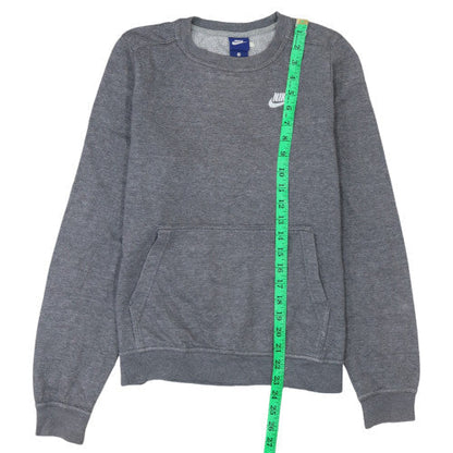 Mens UK Size S Nike Grey Pullover Sweatshirt