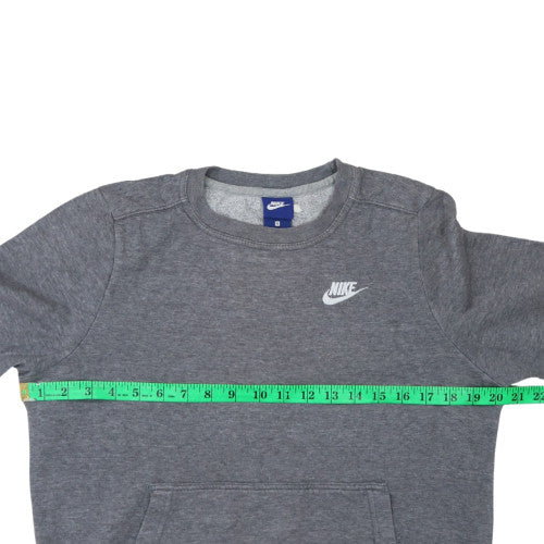 Mens UK Size S Nike Grey Pullover Sweatshirt