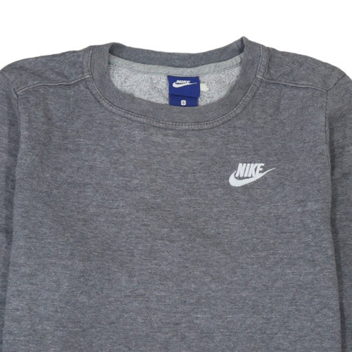 Mens UK Size S Nike Grey Pullover Sweatshirt