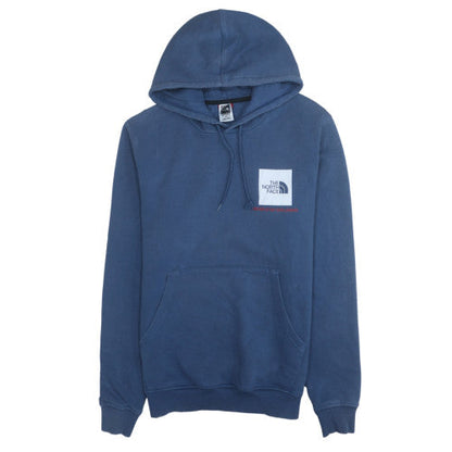 Mens UK Size S The North Face Blue Pullover Hoodie
