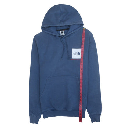 Mens UK Size S The North Face Blue Pullover Hoodie