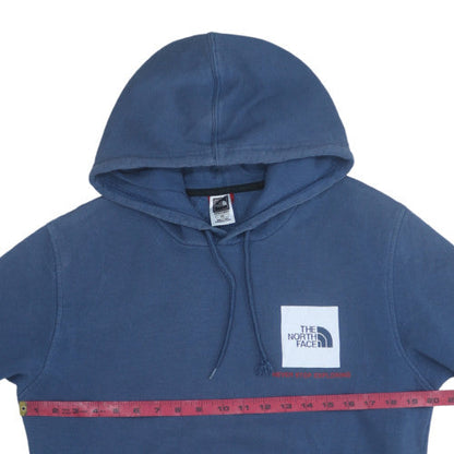 Mens UK Size S The North Face Blue Pullover Hoodie