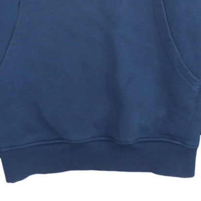 Mens UK Size S The North Face Blue Pullover Hoodie