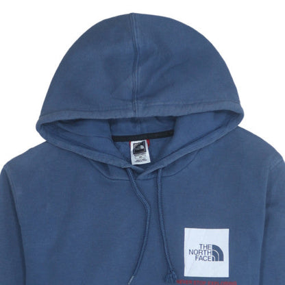 Mens UK Size S The North Face Blue Pullover Hoodie