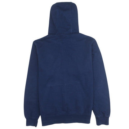 Mens UK Size S Nike Blue Full Zip Hoodie