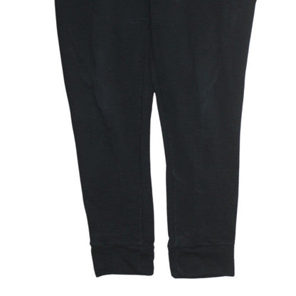 Puma Men's Black Jogger Trousers L Regular Fit Fleece Activewear