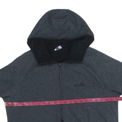 Mens UK Size L Ellesse Grey Full Zip Hoodie