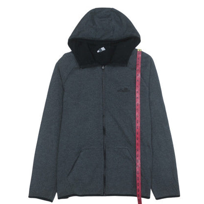 Mens UK Size L Ellesse Grey Full Zip Hoodie