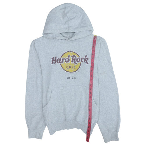 Mens UK Size M Hard Rock Cafe Grey Pullover Hoodie
