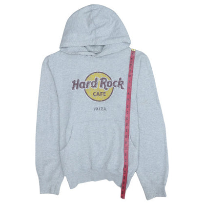Mens UK Size M Hard Rock Cafe Grey Pullover Hoodie