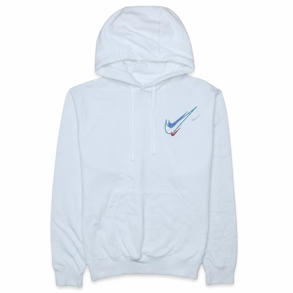Mens UK Size M Nike White Pullover Hoodie