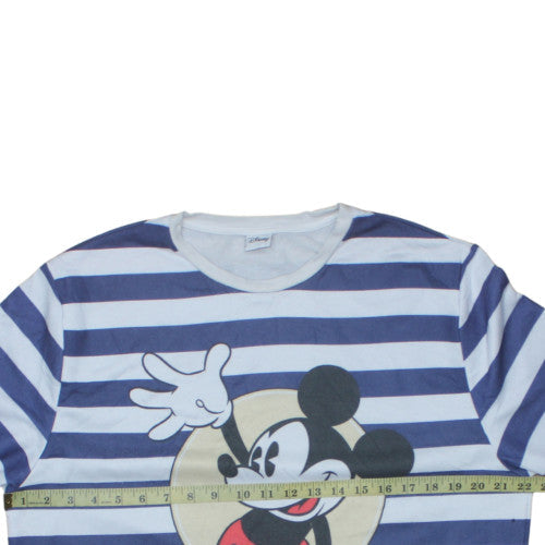 Womens UK Size L Disney Blue Pullover Sweatshirt