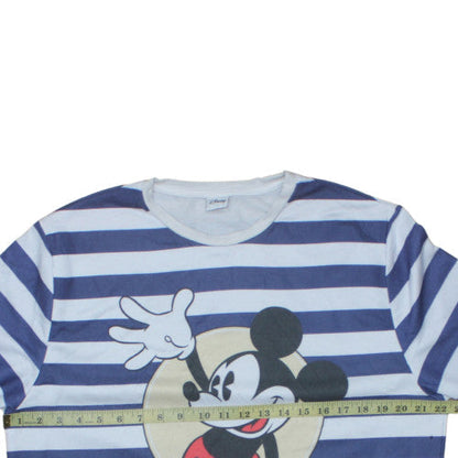 Womens UK Size L Disney Blue Pullover Sweatshirt