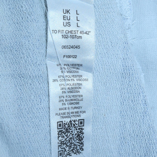 Womens UK Size L Disney Blue Pullover Sweatshirt