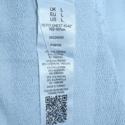 Womens UK Size L Disney Blue Pullover Sweatshirt