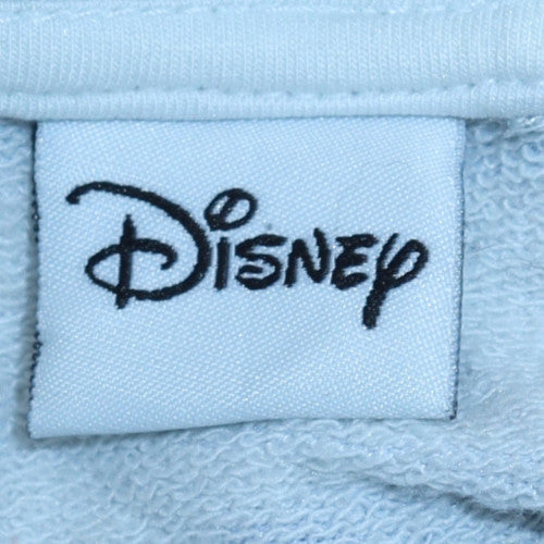Womens UK Size L Disney Blue Pullover Sweatshirt