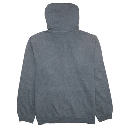 Mens UK Size L Nike Grey Full Zip Hoodie