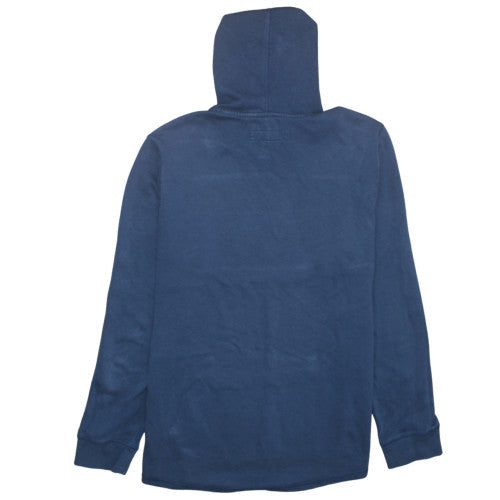 Mens UK Size M Levi's Blue Pullover Hoodie