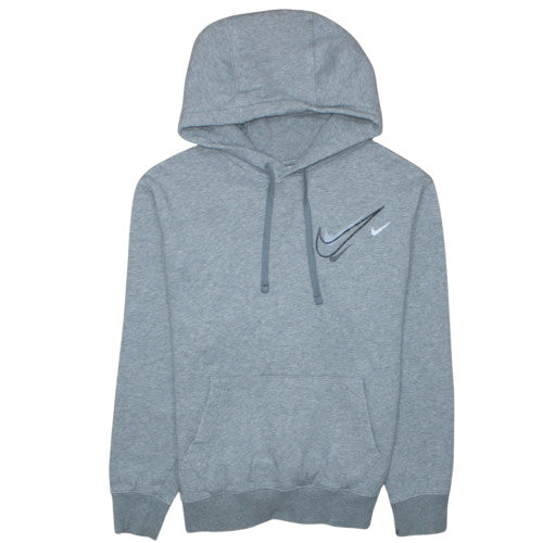 Mens UK Size XS Nike Grey Pullover Hoodie
