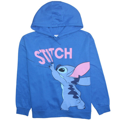 Womens UK Size 2XL Disney Blue Pullover Hoodie