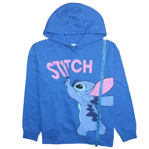 Womens UK Size 2XL Disney Blue Pullover Hoodie