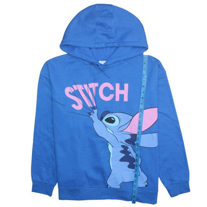 Womens UK Size 2XL Disney Blue Pullover Hoodie
