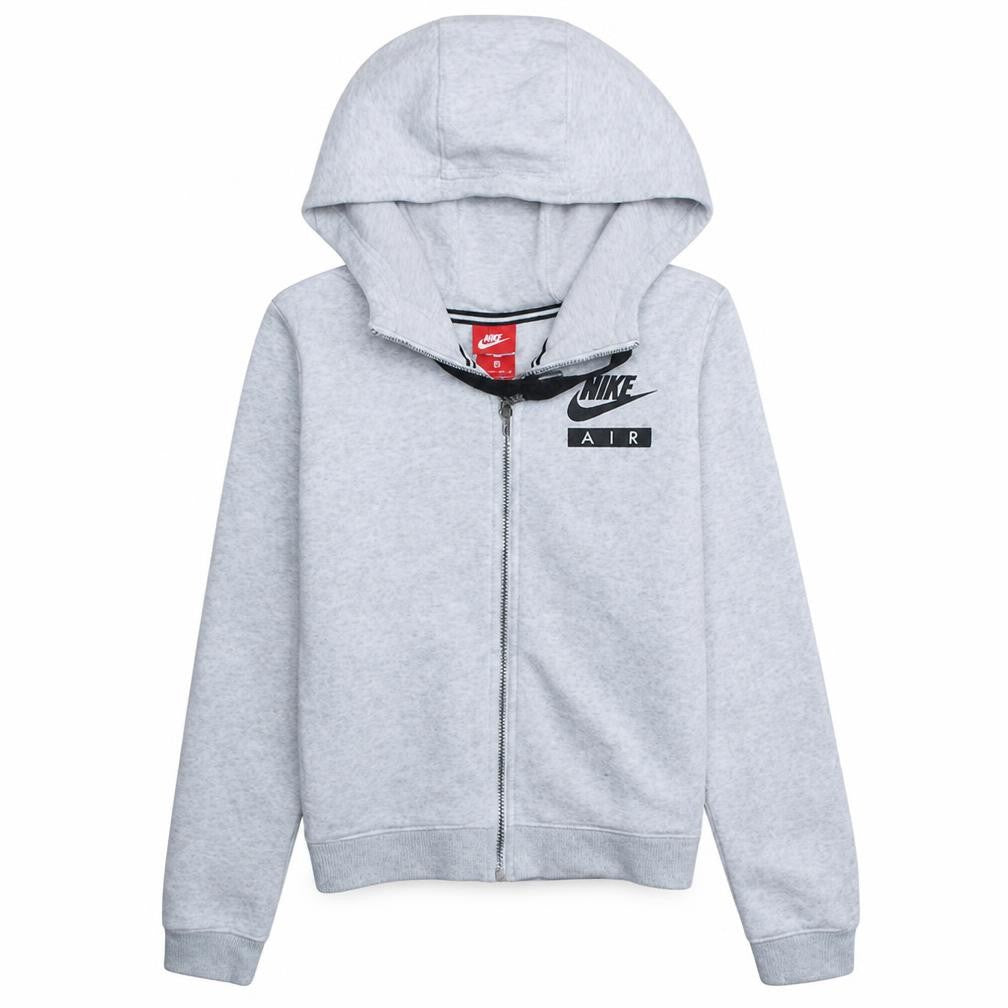 Womens UK Size XS Nike Grey Full Zip Hoodie