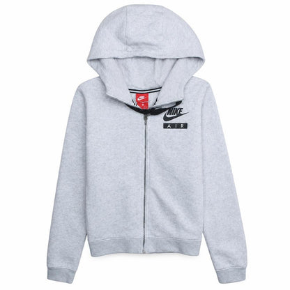 Womens UK Size XS Nike Grey Full Zip Hoodie