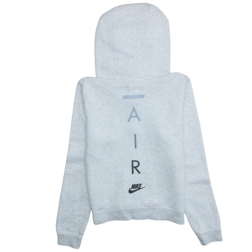 Womens UK Size XS Nike Grey Full Zip Hoodie