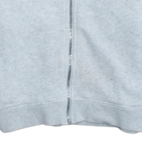 Womens UK Size XS Nike Grey Full Zip Hoodie