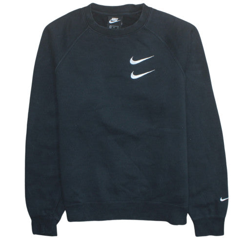 Mens UK Size M Nike Black Pullover Sweatshirt