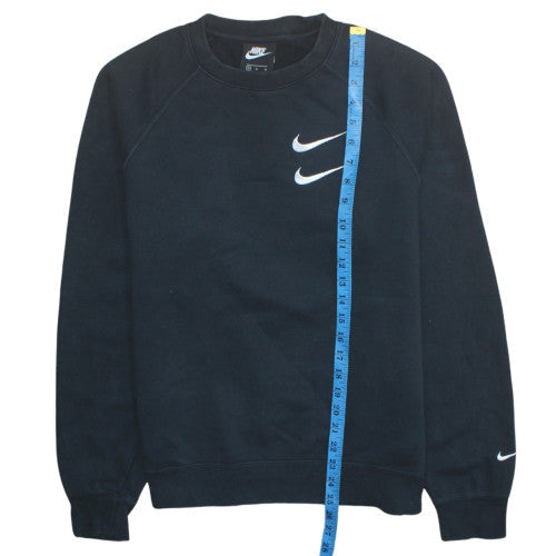 Mens UK Size M Nike Black Pullover Sweatshirt