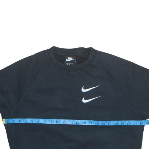 Mens UK Size M Nike Black Pullover Sweatshirt