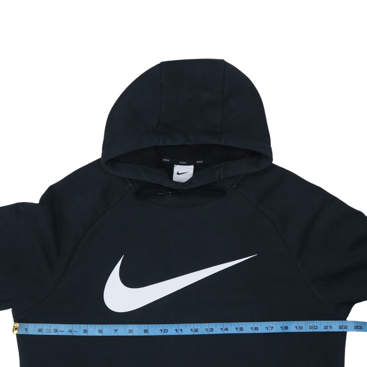 Mens UK Size M Nike Black Pullover Hoodie