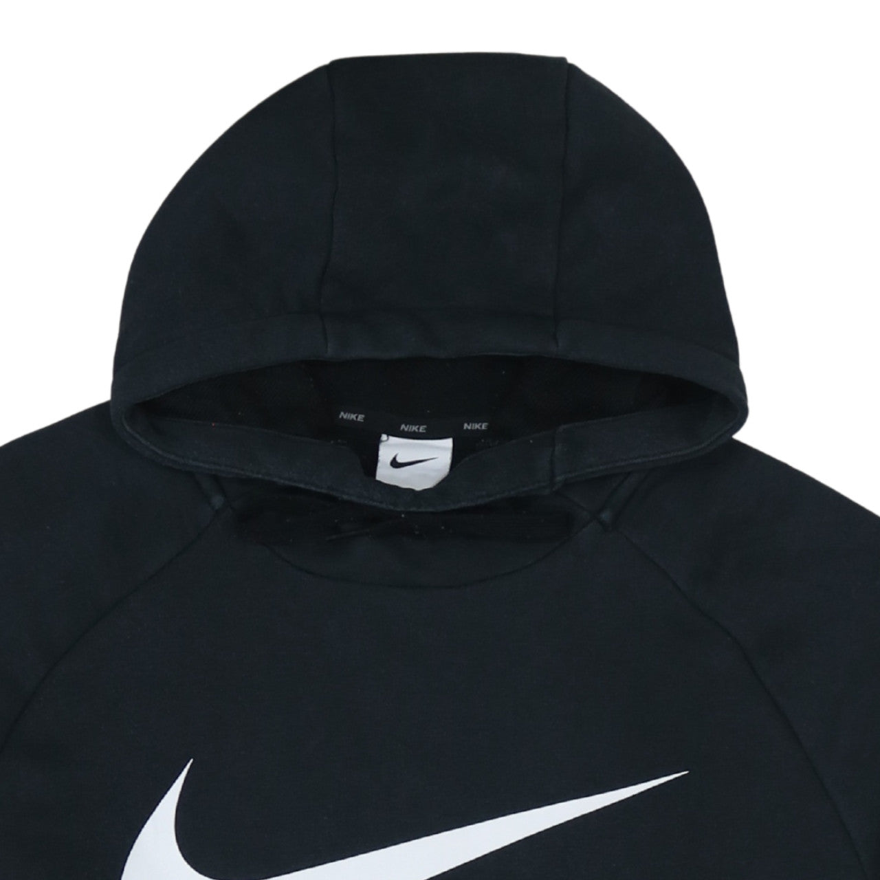 Mens UK Size M Nike Black Pullover Hoodie