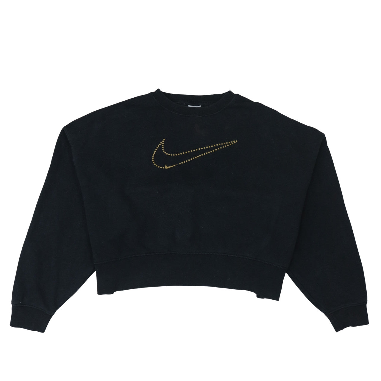 Womens UK Size S Nike Black Pullover Sweatshirt