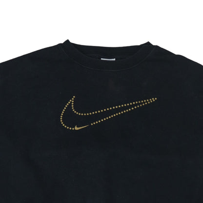 Womens UK Size S Nike Black Pullover Sweatshirt