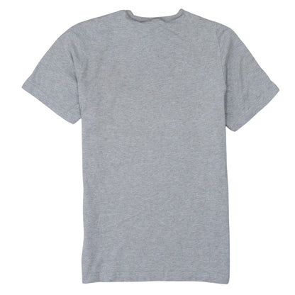 Adidas Men's Grey Short Sleeve Crew Neck Cotton T-Shirt Size S