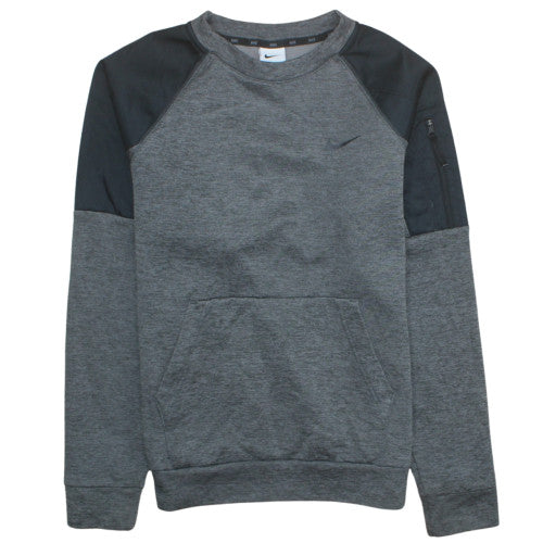 Mens UK Size S Nike Grey Pullover Sweatshirt