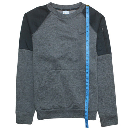 Mens UK Size S Nike Grey Pullover Sweatshirt
