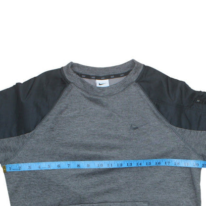 Mens UK Size S Nike Grey Pullover Sweatshirt
