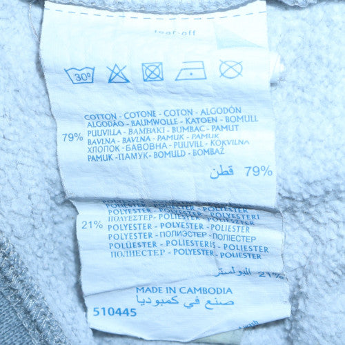 Mens UK Size S Nike Grey Pullover Sweatshirt