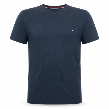 Tommy Hilfiger Men's Navy Blue Cotton Crew Neck T-Shirt Size M