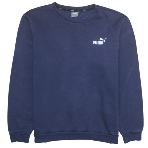 Mens UK Size XL Puma Blue Pullover Sweatshirt