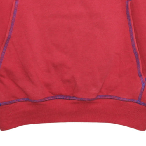 Mens UK Size S Canterbury of New Zealand Red Pullover Hoodie