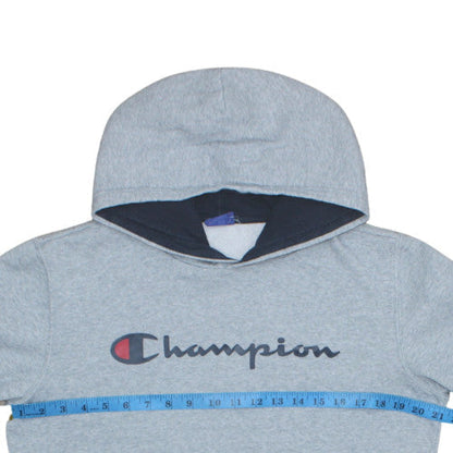 Mens UK Size S Champion Grey Pullover Hoodie
