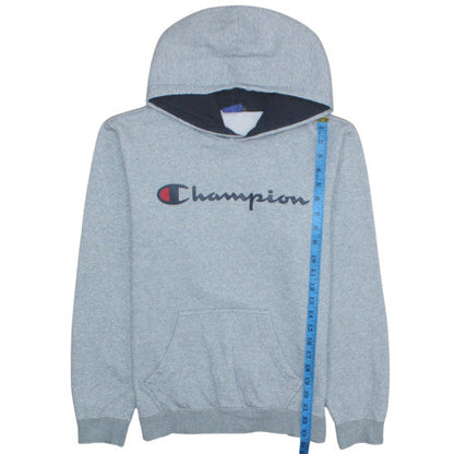 Mens UK Size S Champion Grey Pullover Hoodie